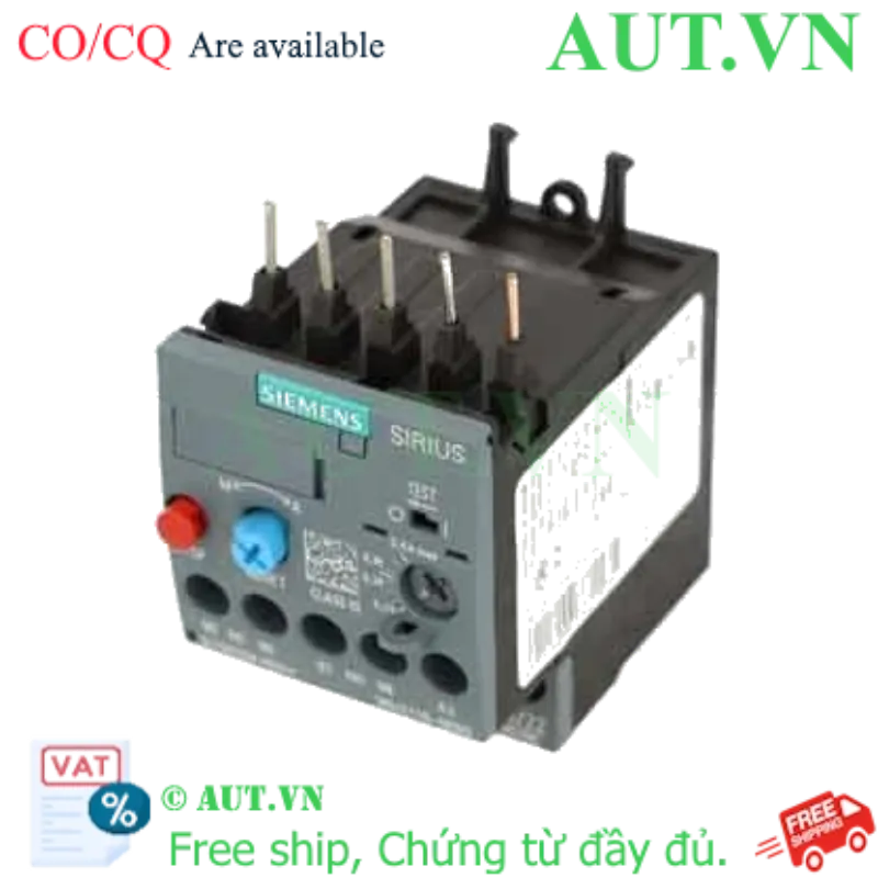 Ảnh của Rơ le nhiệt 690VAC SIEMENS 3RU2116-0EB0 