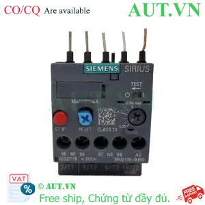 Ảnh của Rơ le nhiệt 690VAC SIEMENS 3RU2116-0HB0 