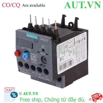 Ảnh của Rơ le nhiệt 690VAC SIEMENS 3RU2116-1AB0 