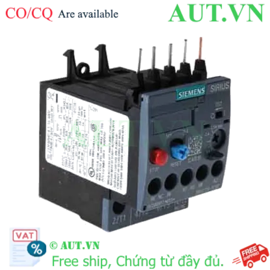 Ảnh của Rơ le nhiệt 690VAC SIEMENS 3RU2116-1CB0 