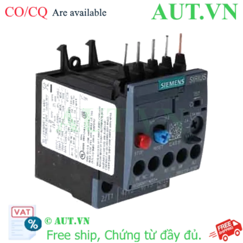 Ảnh của Rơ le nhiệt 690VAC SIEMENS 3RU2116-1CB0 