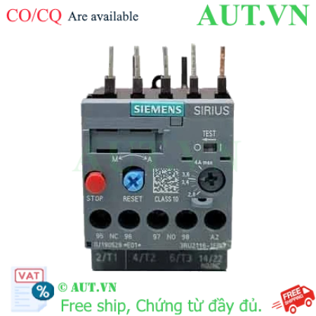 Ảnh của Rơ le nhiệt 690VAC SIEMENS 3RU2116-1EB0 
