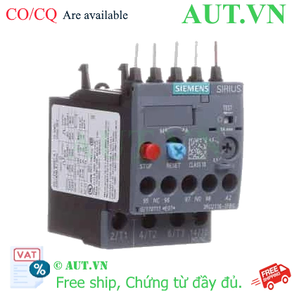Ảnh của Rơ le nhiệt 690VAC SIEMENS 3RU2116-1FB0 