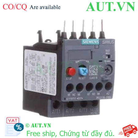 Ảnh của Rơ le nhiệt 690VAC SIEMENS 3RU2116-1FB0 