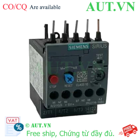 Ảnh của Rơ le nhiệt 690VAC SIEMENS 3RU2116-1GB0 