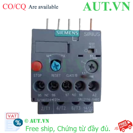 Ảnh của Rơ le nhiệt 690VAC SIEMENS 3RU2116-1HB0 
