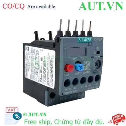 Ảnh của Rơ le nhiệt 690VAC SIEMENS 3RU2116-1JB0 