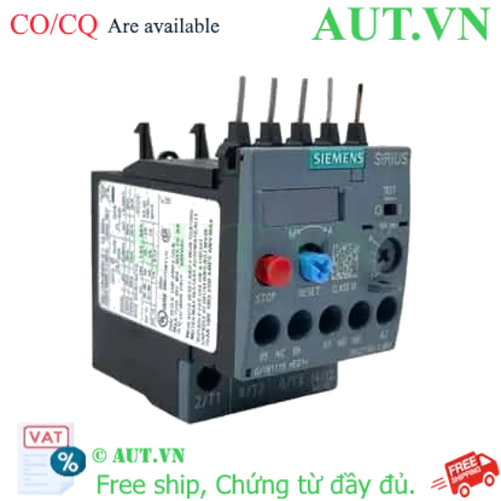 Ảnh của Rơ le nhiệt 690VAC SIEMENS 3RU2116-1JB0 