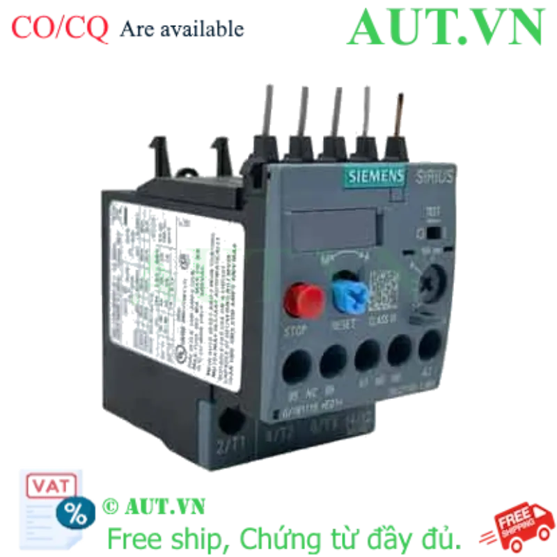 Ảnh của Rơ le nhiệt 690VAC SIEMENS 3RU2116-1JB0 