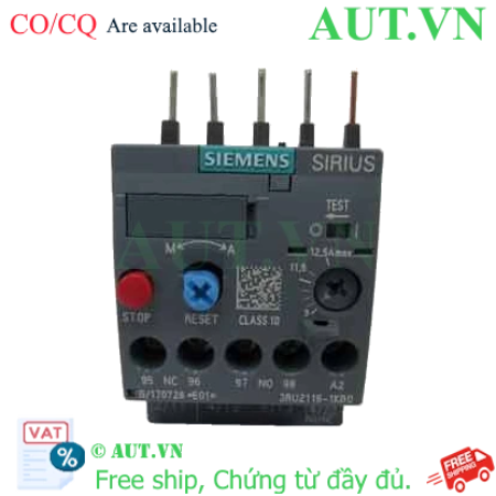 Ảnh của Rơ le nhiệt 690VAC SIEMENS 3RU2116-1KB0 