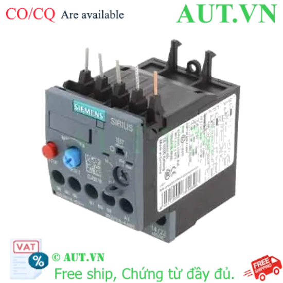 Ảnh của Rơ le nhiệt 690VAC SIEMENS 3RU2116-4AB0 