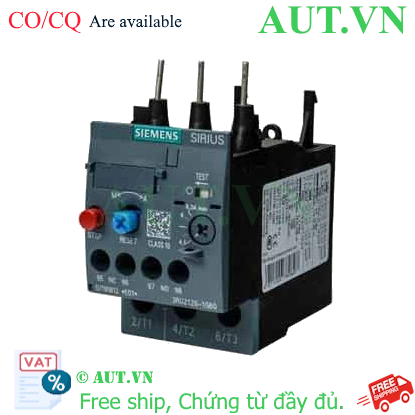 Ảnh của Rơ le nhiệt 690VAC SIEMENS 3RU2126-1GB0 
