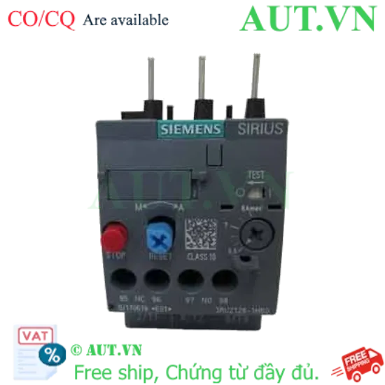 Ảnh của Rơ le nhiệt 690VAC SIEMENS 3RU2126-1HB0 