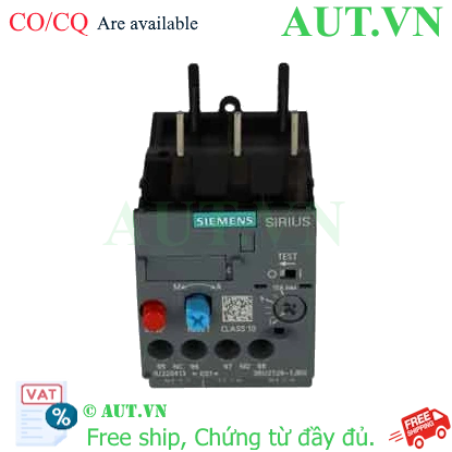 Ảnh của Rơ le nhiệt 690VAC SIEMENS 3RU2126-1JB0 