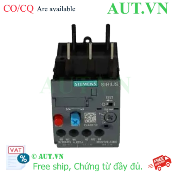 Ảnh của Rơ le nhiệt 690VAC SIEMENS 3RU2126-1JB0 