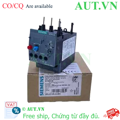 Ảnh của Rơ le nhiệt 690VAC SIEMENS 3RU2126-4AB0 