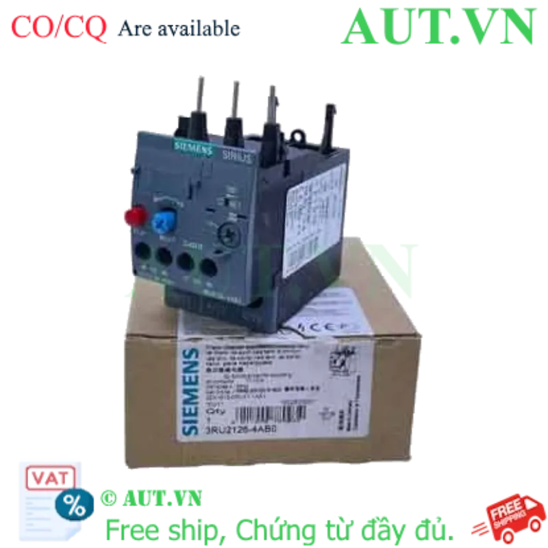 Ảnh của Rơ le nhiệt 690VAC SIEMENS 3RU2126-4AB0 