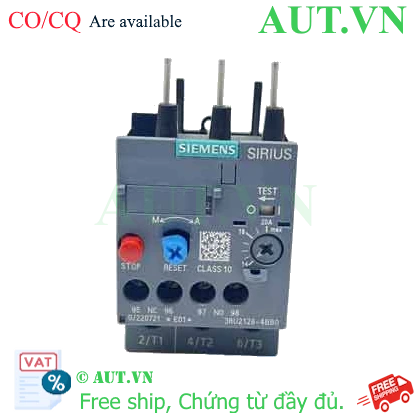 Ảnh của Rơ le nhiệt 690VAC SIEMENS 3RU2126-4BB0 
