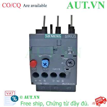 Ảnh của Rơ le nhiệt 690VAC SIEMENS 3RU2126-4CB0 