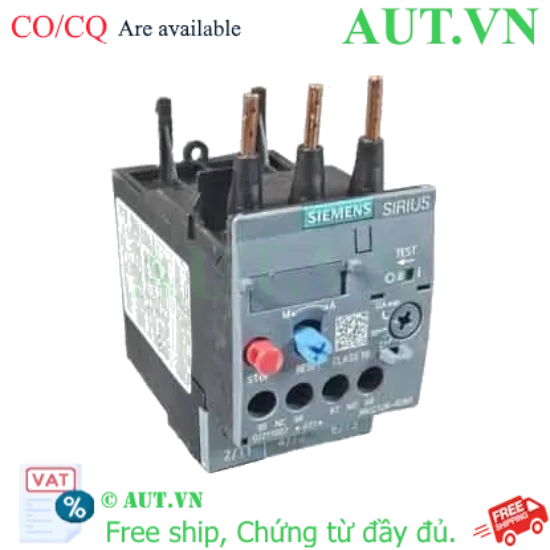 Ảnh của Rơ le nhiệt 690VAC SIEMENS 3RU2126-4EB0 