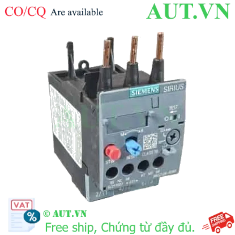 Ảnh của Rơ le nhiệt 690VAC SIEMENS 3RU2126-4EB0 