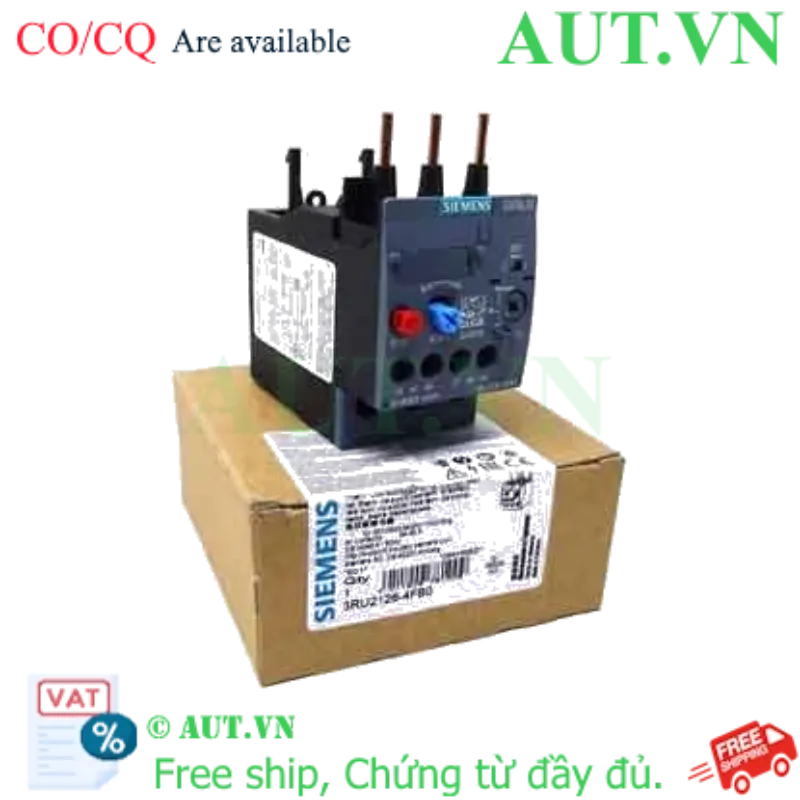 Ảnh của Rơ le nhiệt 690VAC SIEMENS 3RU2126-4FB0 