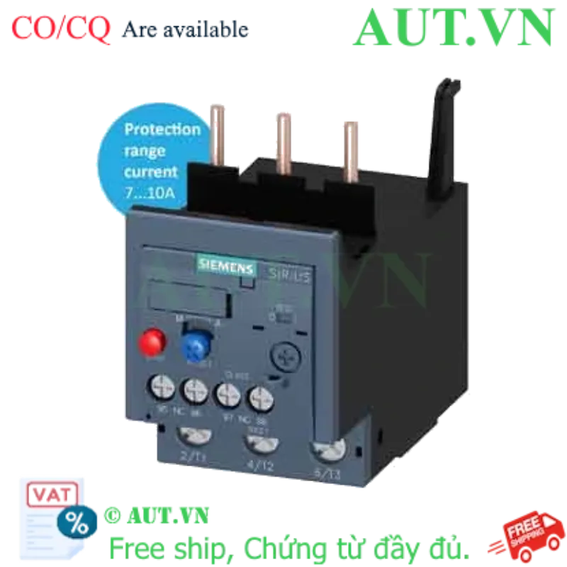 Ảnh của Rơ le nhiệt 690VAC SIEMENS 3RU2136-1JB0 