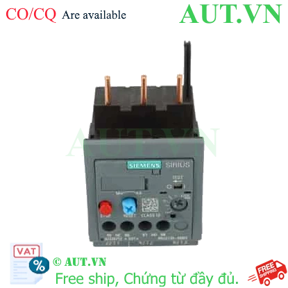 Ảnh của Rơ le nhiệt 690VAC SIEMENS 3RU2136-4BB0 