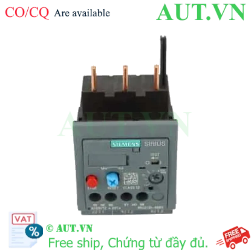 Ảnh của Rơ le nhiệt 690VAC SIEMENS 3RU2136-4BB0 