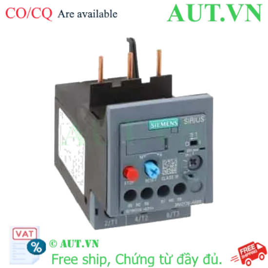 Ảnh của Rơ le nhiệt 690VAC SIEMENS 3RU2136-4DB0 
