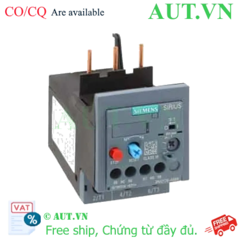 Ảnh của Rơ le nhiệt 690VAC SIEMENS 3RU2136-4DB0 
