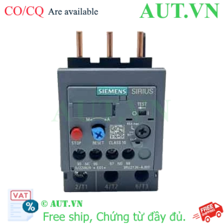 Ảnh của Rơ le nhiệt 690VAC SIEMENS 3RU2136-4JB0 