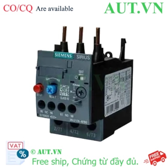 Ảnh của Rơ le nhiệt 690VAC SIEMENS 3RU2146-4FB0 
