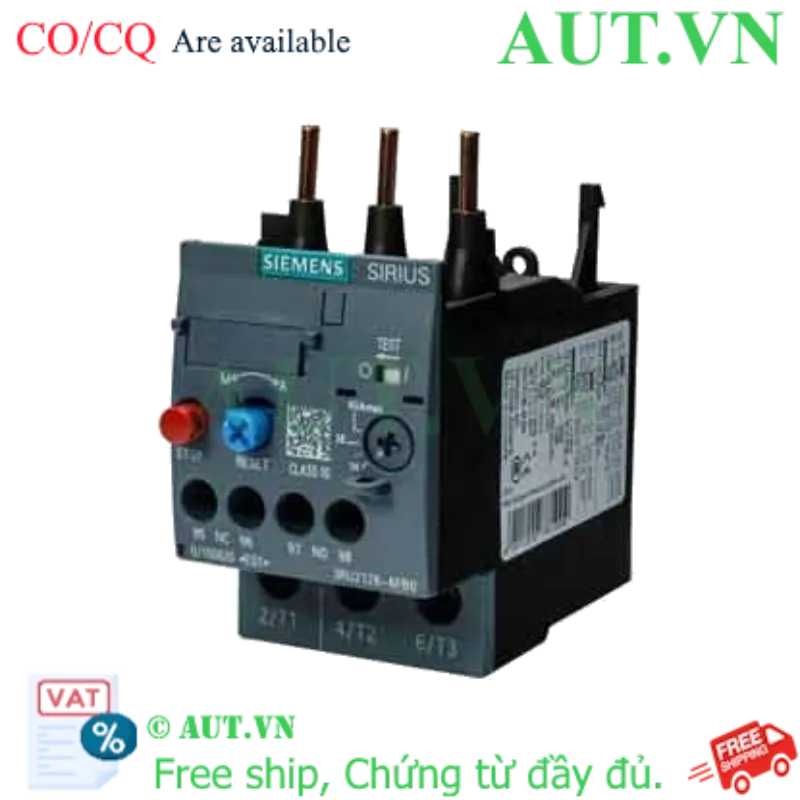 Ảnh của Rơ le nhiệt 690VAC SIEMENS 3RU2146-4FB0 