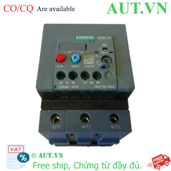 Ảnh của Rơ le nhiệt 690VAC SIEMENS 3RU2146-4HB0 