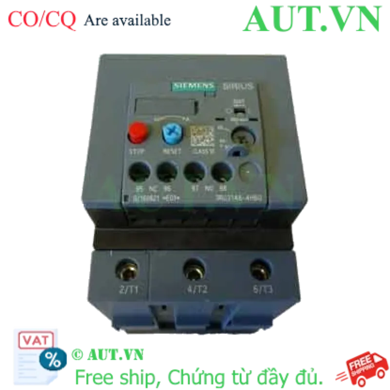 Ảnh của Rơ le nhiệt 690VAC SIEMENS 3RU2146-4HB0 