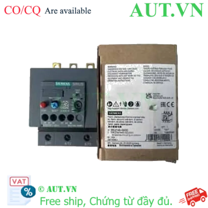 Ảnh của Rơ le nhiệt 690VAC SIEMENS 3RU2146-4MB0 