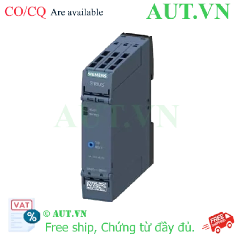 Ảnh của Rơ le nhiệt bảo vệ động cơ bằng cảm biến PTC SIEMENS 3RN2011-2BW30 
