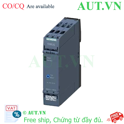 Ảnh của Rơ le nhiệt bảo vệ động cơ bằng cảm biến PTC SIEMENS 3RN2012-1BW30 