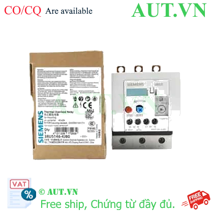 Ảnh của Rơ le nhiệt bảo vệ SIEMENS 3RU5146-4JB0 