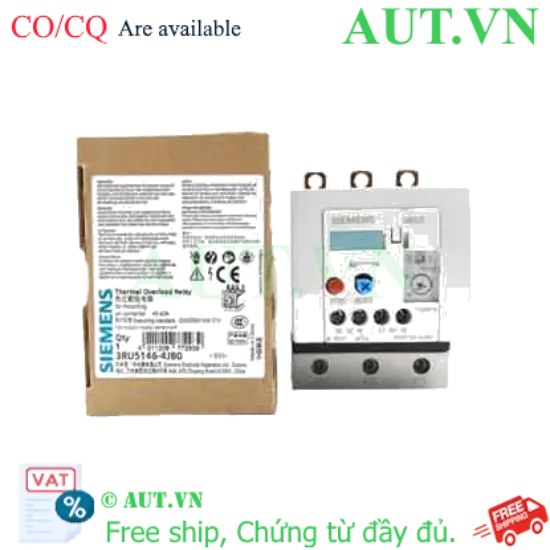 Ảnh của Rơ le nhiệt bảo vệ SIEMENS 3RU5146-4JB0 