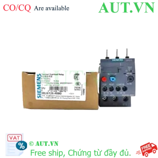Ảnh của Rơ le nhiệt SIEMENS 3RU6126-4BB0 