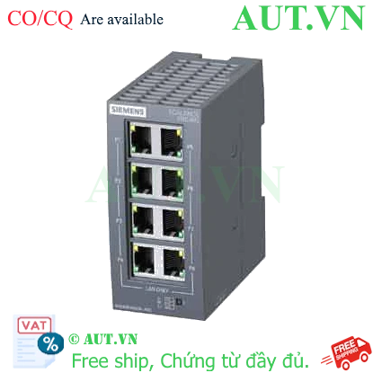 Ảnh của Switch ethernet công nghiệp SIEMENS 6GK5008-0GA10-1AB2 