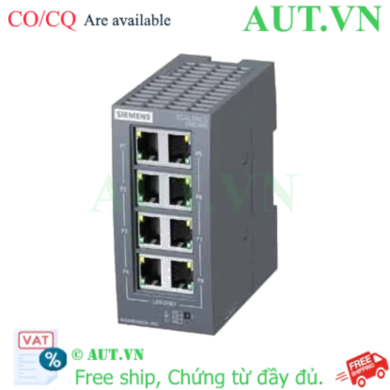 Ảnh của Switch ethernet công nghiệp SIEMENS 6GK5008-0GA10-1AB2 