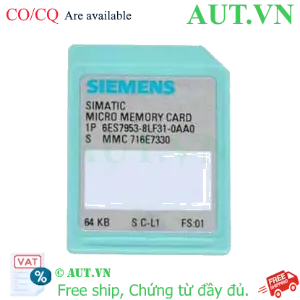 Ảnh của Thẻ nhớ micro cho S7-300 SIEMENS 6ES7953-8LF31-0AA0 