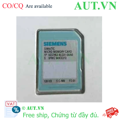 Ảnh của Thẻ nhớ micro cho S7-300 SIEMENS 6ES7953-8LG31-0AA0 