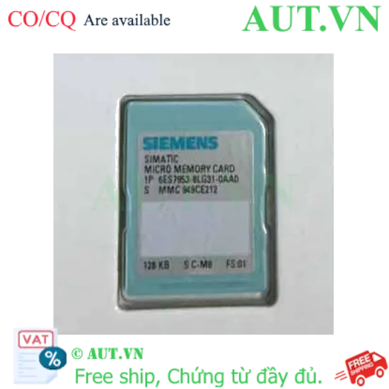 Ảnh của Thẻ nhớ micro cho S7-300 SIEMENS 6ES7953-8LG31-0AA0 