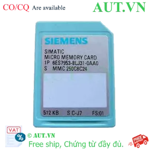 Ảnh của Thẻ nhớ micro cho S7-300 SIEMENS 6ES7953-8LJ31-0AA0 