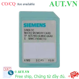 Ảnh của Thẻ nhớ micro cho S7-300 SIEMENS 6ES7953-8LM32-0AA0 
