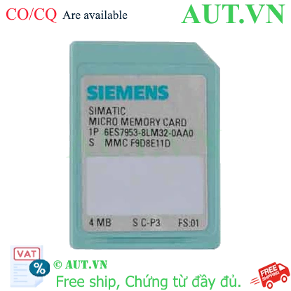 Ảnh của Thẻ nhớ micro cho S7-300 SIEMENS 6ES7953-8LM32-0AA0 